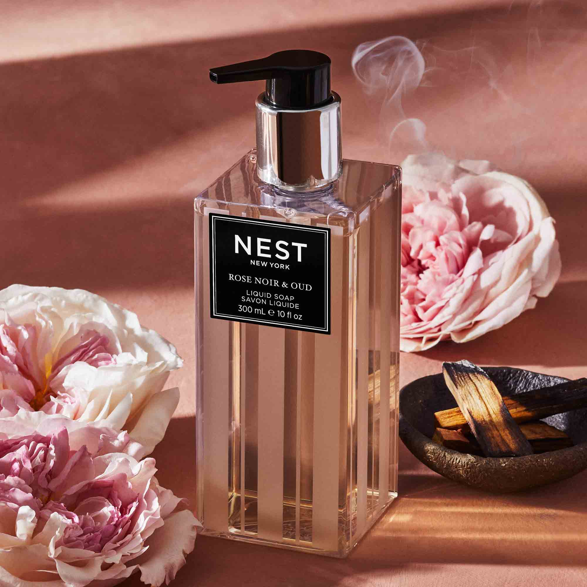 Nest Rose Noir Oud Liquid Soap