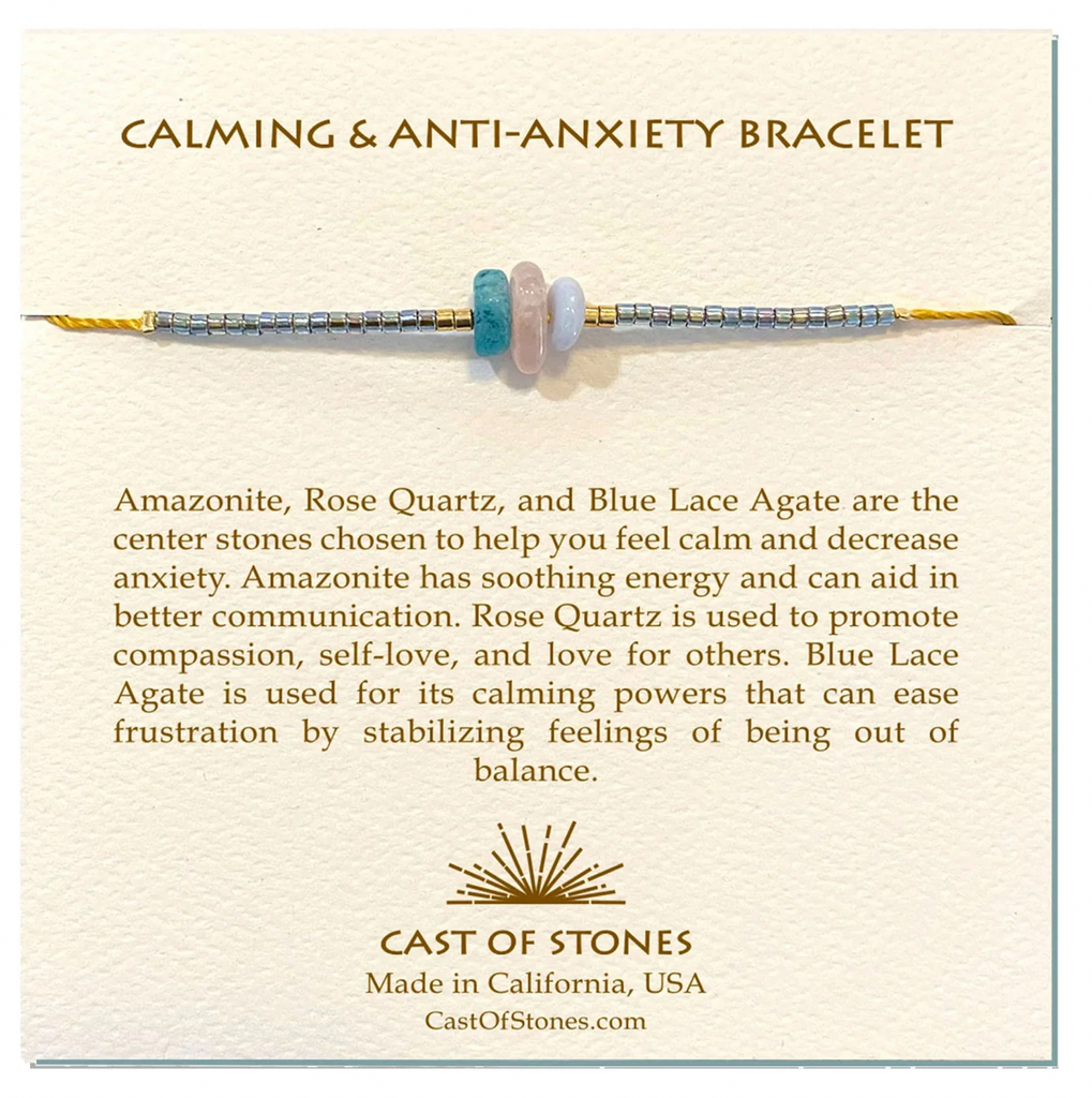 Calm anxiety bracelet on sale