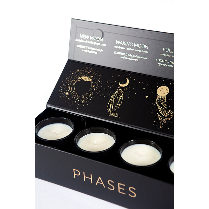 MOON PHASES CANDLE SET – Patet Gifts